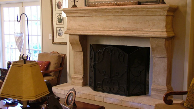 Install the Surround and Mantel