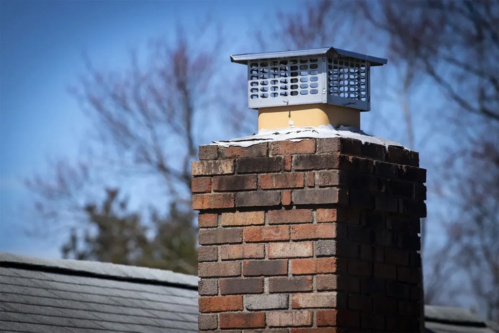 Ensuring the Chimney Cap and Flashing Are Secure